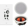 thumbnail image 1 of L-Link Home Audio Package in Wall Receiver Bluetooth System with 3 00Watt 6.5 inch Ceiling Speakers Perfect for Indoor Office Bathroom Kitchen Living Room (A Pair), 1 of 7