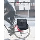 thumbnail image 4 of Alforjas para bicicleta KEMIMOTO, 40 L, para portaequipajes trasero, impermeable, color negro, 4 of 9