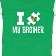 thumbnail image 4 of Inktastic Autism I Love My Brother Awareness Support Boys or Girls Baby Bodysuit, 4 of 5