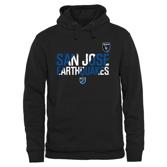 Men's Black San Jose Earthquakes Pullover Parallel Hoodie