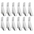 thumbnail image 1 of Clips de material acero Inoxidable para Mantel, Abrazaderas para Cubierta de de Comedor, Soportes para Antideslizante, 1 of 9
