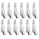 thumbnail image 1 of 12pcs Clips de mantel de material acero inoxidable Mantel de de escritorio Abrazaderas de cubierta del sostenedor, 1 of 9