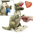 thumbnail image 5 of Prextex Washable T-Rex Dinosaur Tummy Carrier with Cute Little Baby Dinosaur Plush Toys, 15", 5 of 5