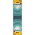 thumbnail image 2 of Unique Loom Outdoor Coastal Collection Area Rug - Beach Day (2'  x 8' Runner Multi/Navy Blue), 2 of 9