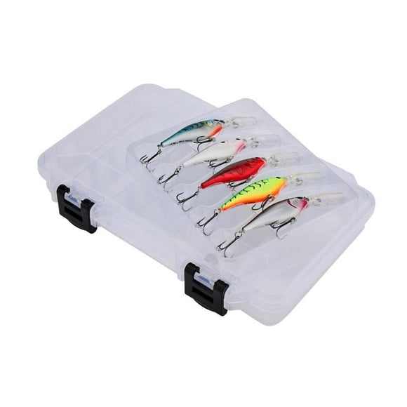 Cebo duro para pesca Berkley Flicker Shad Trolling, paquete de 5