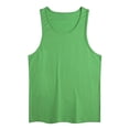 thumbnail image 6 of YUANxueke Boys & Girls Cotton Tank Top Sleeveless Undershirt Kids Casual Crew Neck T-Shirt Summer Cami Tank Workout T-Shirt for 1-11 Years, 6 of 7