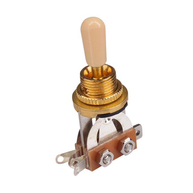 Interruptor De Guitarra Interruptor selector de pastilla de guitarra de 3 vías con tapa de punta para accesorios de piezas de guitarra Sywqhk Para Estrenar