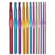 thumbnail image 1 of Kenally 1 Juego de agujas de tejer, suministros de costura coloridos de un solo extremo, accesorio para el hogar, aparato tejido fácil de agarrar, Artesanía 2.0-8.0 12STK Kenally TO008170-01, 1 of 6