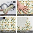 thumbnail image 4 of Fotbe Extra Durable Door Mat - Dirt Trapping Outdoor Welcome Mats - Non-Slip Outdoor Door Mats - Low Profile Front Door Mat - Indoor (16" x 24", Watercolor Bright Sunflowers ), 4 of 8