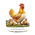 thumbnail image 6 of Easter Table Decoration 2D Flat Ornament for Home Living Room Bedroom Centerpiece Party Decor(A), 6 of 6