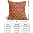 thumbnail image 5 of Spring Floral Easter Block Print Pillow Covers 18x18 Inch Set of 2, Pink Yellow Blue Purple Flower Holiday Decorative Throw Pillowcases Outdoor Farmhouse Cushion Covers Sofa Couch Bed Decor, 5 of 6