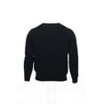 thumbnail image 3 of Ruffian for Threads & Heirs Black Henley Sweater , Size Large, 3 of 4