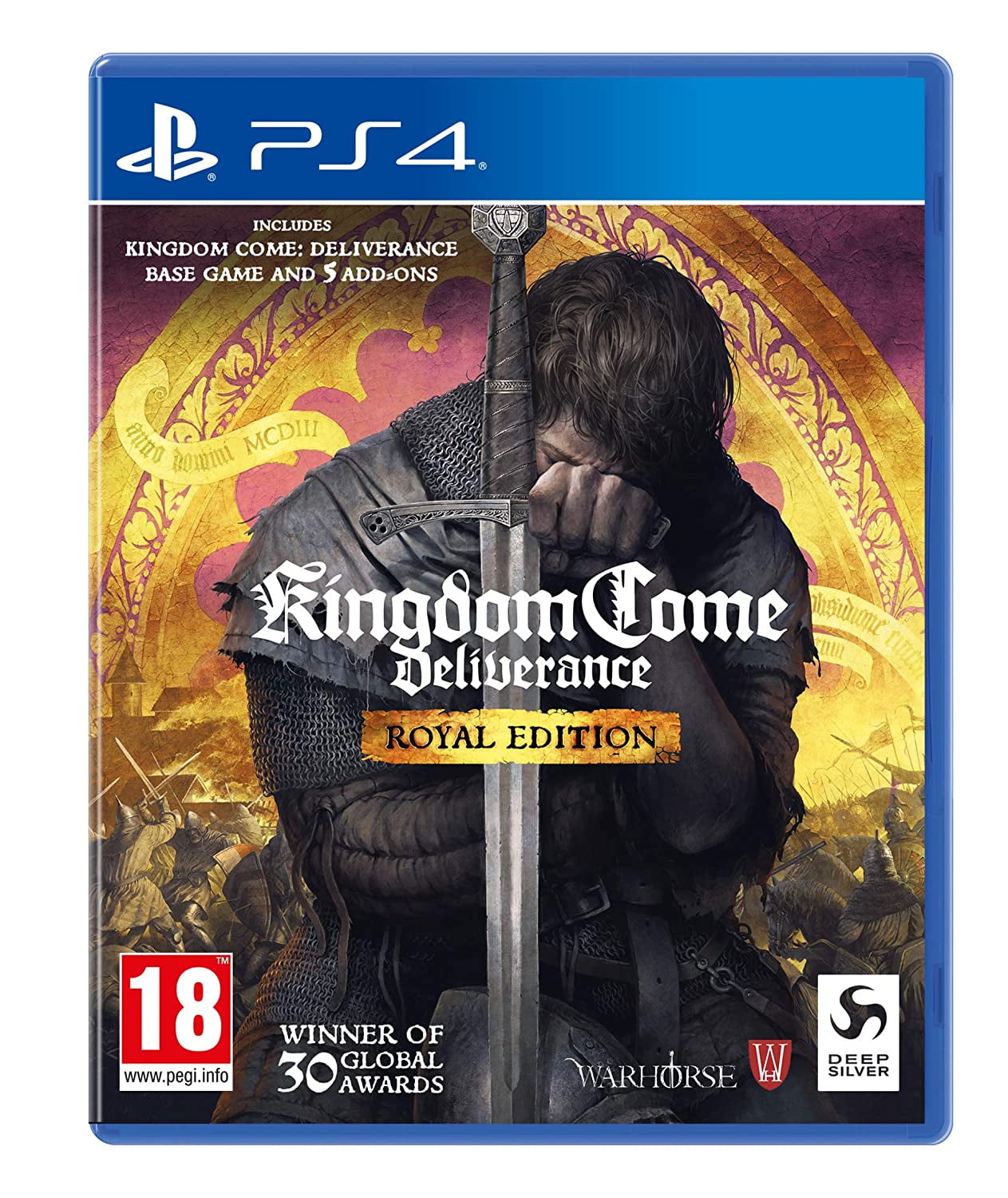 Blank Begrænsning mytologi Kingdom Come Deliverance ROYAL Edition (PS4 - Playstation 4) King, Family  and REVENGE... - Walmart.com