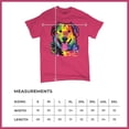thumbnail image 5 of Tee Hunt Dean Russo Cute Neon Dog T-Shirt Adopt A Pet Colorful Pet Men's Tee, Hot Pink, 3X-Large, 5 of 5