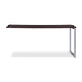 thumbnail image 5 of OFM's Fulcrum Series 66" x 24" Credenza Desk, Desk Shell for Office, Mahogany (CL-C6624-MHG), 5 of 6