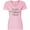 AD-Pink, variant on Inktastic Faith over Fear with Laurels Women's V-Neck T-Shirt