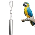 thumbnail image 4 of Parrot Bell Toy,Squirrel Bells Stainless Steel Squirrel Bells Bird Bell Toys High-Intensity Output, 4 of 12