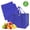 Blue, variant on Tripumer 2 Pack Insulated Reusable Grocery Shopping Bags Insulated Grocery Bag for Food Delivery Zipper