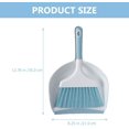 thumbnail image 2 of 8" Mini Dustpan and Broom for Detail Cleaning (Blue), 2 of 4