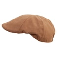 thumbnail image 5 of Big Size Woolen Melange Duckbill Ivy Hat - Camel XL-2XL, 5 of 5