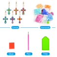 thumbnail image 2 of Llavero Con Pintura Diamantes Cruzados 12 Uds Cgtredaw Kit Mosaico Diamantes DIY, 2 of 8