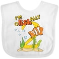thumbnail image 3 of Inktastic I'm O-Fish-Ally Two- cute clownfish second birthday Boys or Girls Baby Bib, 3 of 4