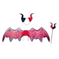thumbnail image 2 of Accesorios de Disfraz de Ala de Murciélago, Accesorios de Fotografía para Niñas Y Niños, Ala de Pájaro para Halloween, Fiesta de Disfraces, Juego de R Salvador Ala de murciélago, 2 of 10
