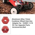 thumbnail image 3 of Aluminum Alloy 12mm Combiner Wheel Hub Hex Adapter for Wltoys 104001 1/10 RC Car Upgrade Parts Acces, 3 of 5