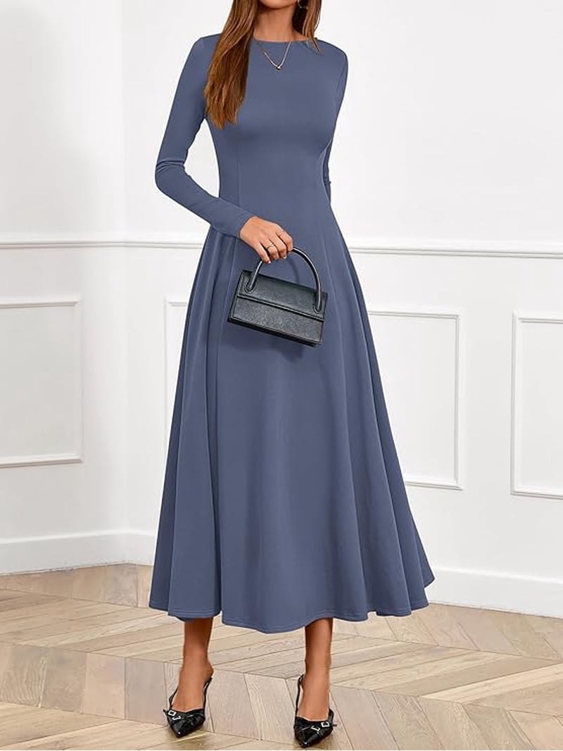 boat neck long sleeve dresses Sleeves Wedding Guest Teal for Women Sheath/Column Floor-Length Formal Guest Evning Gowns Elegant Mother of the Bride Dresses The long sleeves make it a strong choice for evening events or cooler Btfbm Spring Dresses for Women