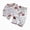 N362-Coffee, variant on bwdbhd Toddler Long Sleeve Pajamas Kids Fall Winter Pjs Pajamas 2 Piece Jammies