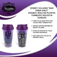 thumbnail image 7 of Disney Villains "Bad Vibes Only" Double-Walled Plastic Tumbler | Holds 16 Ounces, 7 of 7