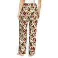 thumbnail image 3 of Daiia Christmas Hat bear Women's Sleep Pant with Pockets and Drawstring,Pajama Pants-Small, 3 of 9