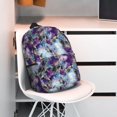 thumbnail image 3 of Lukts Purple Marble Texture Pattern 15 Inch Student Backpack, Waterproof Laptop Backpack with Adjustable Shoulder Straps, Lightweight Travel, Campus Backpack, Unisex, 3 of 6