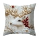 thumbnail image 2 of Funda de Almohada Navideña, Decoración Navideña, Decoración de Sofá, Almohada de Lino, Funda de Almohada para Sofá de Casa, Decoración Navideña, 45 X 45 Cm, 2 of 6