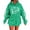 T14-Mint Green, variant on Fshinging Football Hoodie Sweatshirt For Women Long Sleeve Sequin Letter Print Oversize Pullover Tops Sunday Game Day Clothes