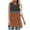 Orange1, variant on fatyb Women's Crewneck Tank Tops Color Block Flowy Tunic Shirts Sleeveless Casual Blouses Tee for Women