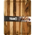 thumbnail image 2 of TeakHaus Edge Grain Carving Board + Juice Canal | 18" x 14" x 0.75", 2 of 2