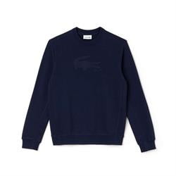 Lacoste Men Cotton Croc Graphic Crew 