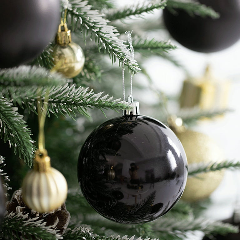 Best Deal for Merry Christmas Ornaments Ball, Snowman Xmas Tree Black