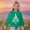 thumbnail image 4 of Diufon Chandail en Molleton de Noël pour Garçons et Filles Manches Longues Col Rond Pull Automne Hiver Hauts Chauds, 4 of 4