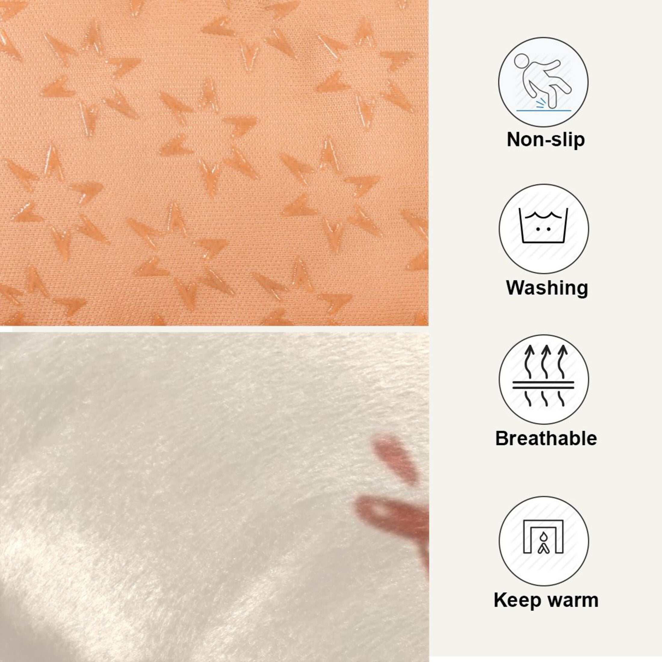 Cozy Mat Pet Bed Indoor Outdoor Warm Soft For Cat Dog Puppy(S/M) Small Christmas Motifs