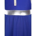 thumbnail image 7 of YONGHS Womens Sleeveless Praise Dance Overlay Worship Dance Dress Liturgiacal Dancewear Royal Blue XL, 7 of 7