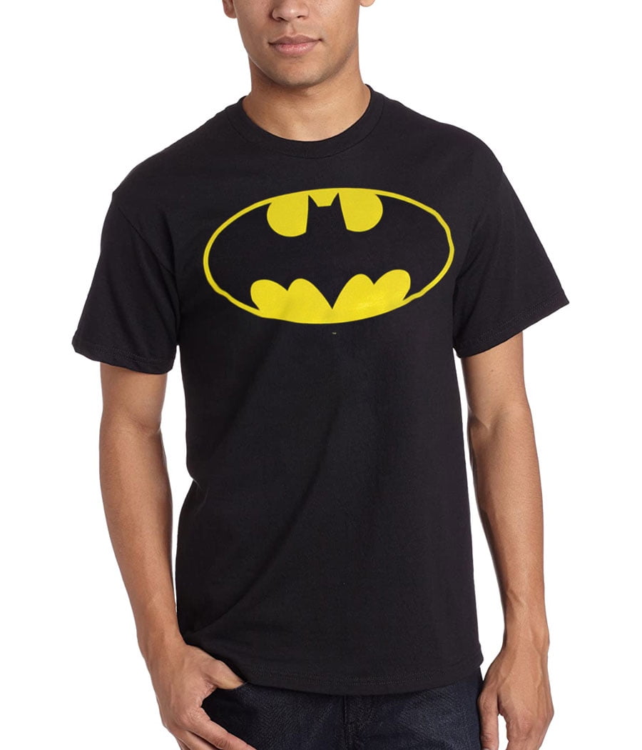 DC Comics Men's Batman Paint Long Sleeve Top