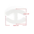 thumbnail image 4 of INSPIRE CHIC Bra Shoulder Strap Clips Buckles Bra Strap Anti-Slip Buckles Straps for Women Clear-H Shape, 4 of 6