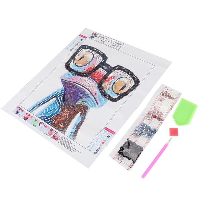 DIY 5D Rhinestone pintura taladro bordado patrón animal punto de cruz decoración del hogar