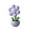Purple, variant on Amacok 4" ​Cartoon Flower Night Light Battery Operated, Mini Bedside Lamp Adjustable Cute Flower Light Kids Bedroom Decor Children Gifts