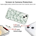 thumbnail image 5 of Green Smiley Face Case Compatible with iPhone 14 Plus,Aesthetic Art Design TPU Full Cover Shock-proof Case, 5 of 6