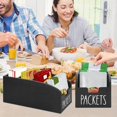 thumbnail image 4 of Organizador de Paquetes para Despensa, Soporte Almacenamiento Cocina, Caja Almacenar Bocadillos, Comida Rápida Encimera, 4 of 5