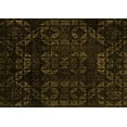 thumbnail image 1 of Ahgly Company Indoor Rectangle Abstract Orange Modern Area Rugs, 6' x 9', 1 of 4