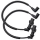 thumbnail image 1 of Bobina de encendido Tapa y cable de bujía compatible con RZR HD XP 800, 700 F Ranger 700 Ranger Crew 800 Cables de bujía 2 piezas, 1 of 5